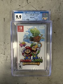 Mario & Luigi: Brothership - Nintendo Switch CGC Graded 9.9 A++ NEW