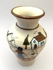 Vintage Studio Art Pottery Southwest Native American Mexico Earthtones MCM Retro - Picture 1 of 20
