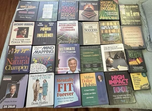 Nightingale Conant ~ lot of 24 sets ~ mostly cassettes ~ motivation discipline - Picture 1 of 23