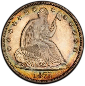 1875-S 50C PCGS MS65 - Bild 1 von 2