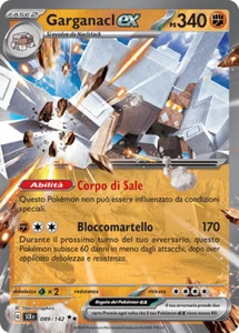 Pokemon TCG GCC Garganacle ex 089/142 Italiano Corona Astrale REG - Imagen 1 de 1