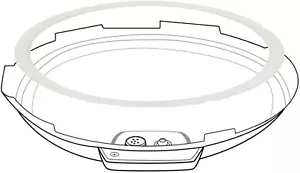 Silicone Sealing Ring 6Qt for Instant Pot Sealing Ring for 6 5Qt Insta Pot, S... - Picture 1 of 12