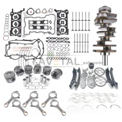 3.0T Diesel Engine Rebuild Kit Crankshaft Rods Timing for Jeep Chrysler Ram 1500 - Imagem 1 de 4