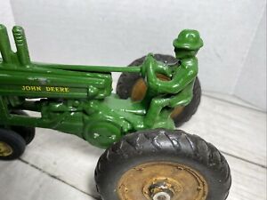 Arcade Toys John Deere Model A Narrow Front Tractor W/Driver  See Description