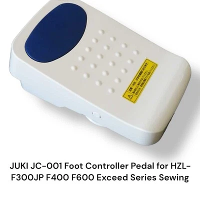 JUKI JC-001 Foot Controller Pedal for HZL-F300JP F400 F600 Exceed Series Sewing - Image 1 of 4