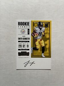 Juju Smith-Schuster 2017 Panini Contenders RC Rookie Ticket Auto #327 Chiefs