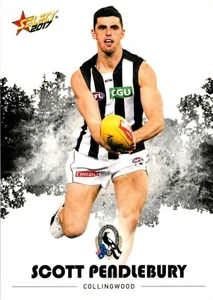 2017 COLLINGWOOD MAGPIES AFL Card SCOTT PENDLEBURY - Bild 1 von 3