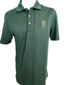 TPC Sawgrass Oxford Golf Herren Golfshirt, dunkelgrün Gr. Medium - Bild 1 von 5