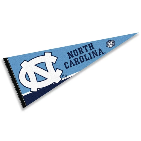 UNC Tar Heels 12x30 Felt Pennant Cover