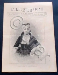 L'illustrazione Italiana - S. A. R. la Duchessa di Genova - N° 34 - Agosto 1890 - Bild 1 von 1
