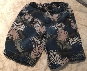 The Childrens Place Boys Tropical Print Shorts Size 8 (BIN AQ) - Picture 1 of 3