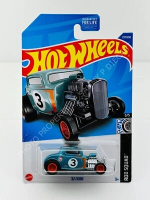 Hot Wheels 2022 SUPER Treasure Hunt '32 Ford Light Blue Gulf ¡NUEVO EN AMPOLLA!!! Foto 1 de 2
