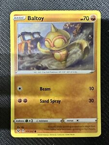 Baltoy #101/202 Sword & Shield Pokemon Common Card