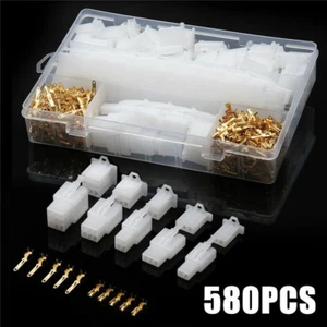 580x Connettore Cablaggio Elettrico Moto Auto Terminale Spina 2,8mm 2/3/4/6/9 Pin - Foto 1 di 12