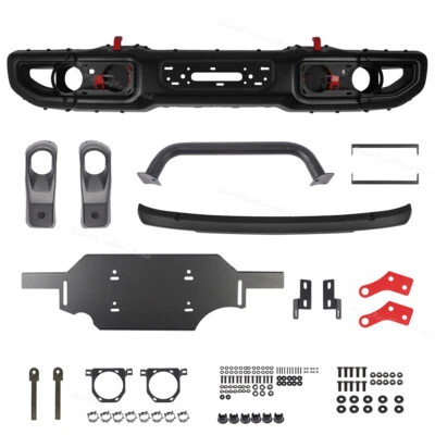10th Anniversary Style Front Bumper Kit Fit For 18-23 Jeep Wrangler JL Gladiator Foto 1 de 4
