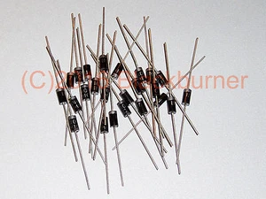 25/50/100 uds. 1N4004 diodo 1A 400V DO-41 MIC *NUEVO* diodo rectificador - Imagen 1 de 1