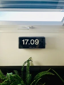 COPAL Quartz Flip Clock Folding Number Klappzahluhr Vintage Mid Century Retro - Picture 1 of 9