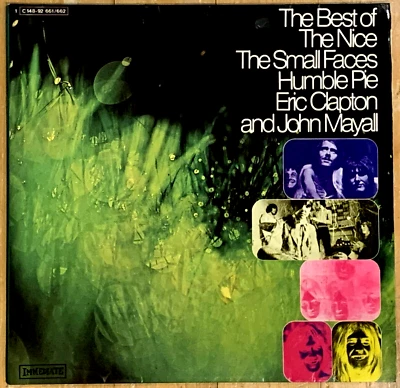 The Best of THE NICE SMALL FACES HUMBLE PIE ERIC CLAPTON & JOHN MAYALL 2 LP NM - Image 1 of 4