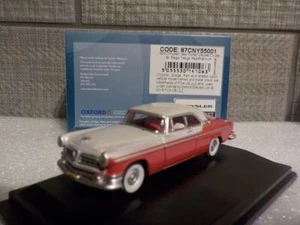 Chrysler New Yorker Deluxe 1955 - Oxford Diecast 1/87 Nuevo 87cny55001 - Imagen 1 de 5