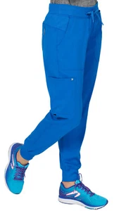 Evolution Scrubs Women's Performance Drawstring Jogger Pant, NWT, Royal Blue, M - Picture 1 of 6