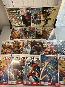 Lot of 20 Assorted Marvel Fantastic Four Wolverine Hulk  Comic Books Bagged - Picture 1 of 8