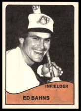 1979 TCMA Appleton Foxes 4 Ed Bahns   Appleton Foxes  Baseball Card