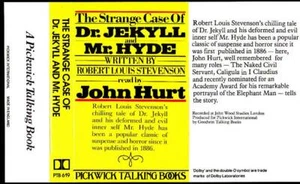 DR. JEKYLL & MR. HYDE by Robert Louis Stevenson Audio Cassette Read by John Hurt - Picture 1 of 1