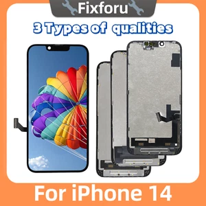 For iPhone 14 Soft Hard OLED Incell LCD Display TouchScreen Assembly Replacement - Foto 1 di 20