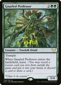 MTG Foil Strixhaven: School of Mages STX Gnarled Professor MINT - Picture 1 of 1