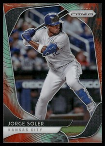 2020 Panini Prizm #8 Jorge Soler Cosmic Haze Prizm
