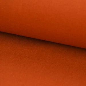 Kreativstoff Baumwollstoff Fahnentuch einfarbig cognac 1,45m Breite - Bild 1 von 8