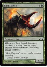 Rust Scarab *FOIL Uncommon* Magic MtG x1 Gatecrash SP