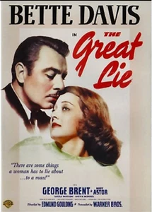 THE GREAT LIE DVD Bette Davis George Brent Edmund Goulding Movie New Sealed R2 - Picture 1 of 1