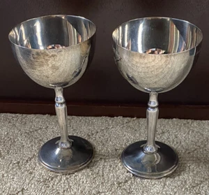 2 COPAS DE VINO PLATO VIKINGO Canadá - Imagen 1 de 7