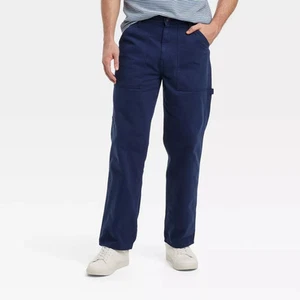 Men's Vintage Relaxed Straight Fit Utility Pants - Goodfellow & Co - Picture 1 of 16