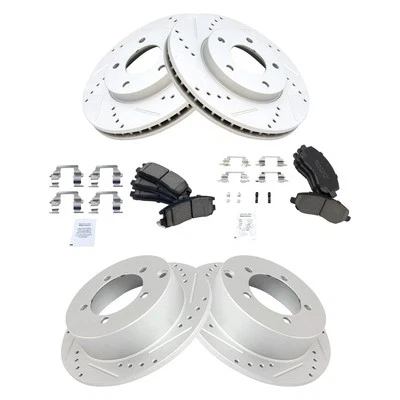 For Mitsubishi Eclipse 01-05 Disc Brake Kit Performance Front & Rear Disc Brake - Image 1 of 4