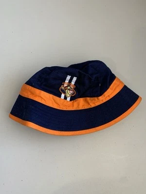 Sombrero de cubo Tigger Disney vintage para niños 3-7 azul marino con tigger bordado naranja  Foto 1 de 4