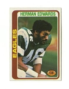 1978 Topps Football Herman Edwards #404 Philadelphia Eagles - Picture 1 of 2