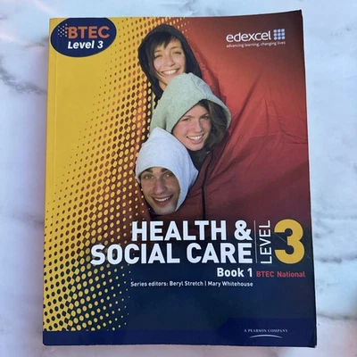 BTEC Level 3 National Health and Social Care: Student Book 1 (Level 3 BTEC Nati - Image 1 of 3