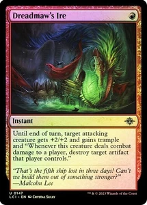 NM Foil Dreadmaw's Ire, MTG, LCI, Magic the Gathering, 147 - Picture 1 of 1