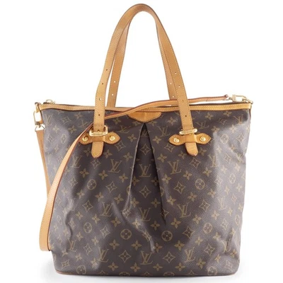 Bolso de Hombro Louis Vuitton Palermo GM M40146 Monograma Lona Usado Reutilización Foto 1 de 4