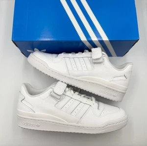 Adidas Forum Low Men's Trainers White (UK Size 8) - Picture 1 of 12