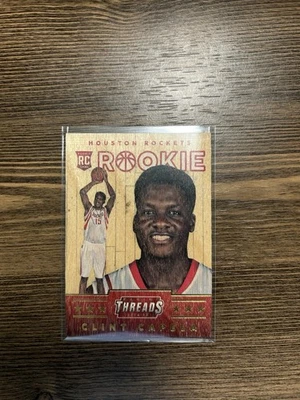 2014-15 Panini Threads - Wood Rookies Clint Capela #355 (RC) - Image 1 of 2