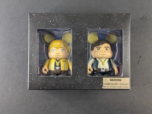 Disney Star Wars Vinylmation 3" Luke Skywalker Han Solo Medaille Zeremonie Set-Neu - Bild 1 von 5
