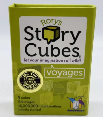 Rory’s Story Cubes Voyages Let Your Imagination Roll Wild Gamewright Fun - Image 1 of 4