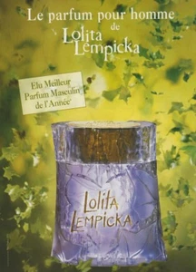 Werbepapier - Advertising Paper - Pour Homme von Lolita Lempicka - Bild 1 von 1