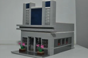 Ristorante Ristorante Città Modulare Modello MOC Personalizzato Compatibile con Mattoncini LEGO® - Foto 1 di 5