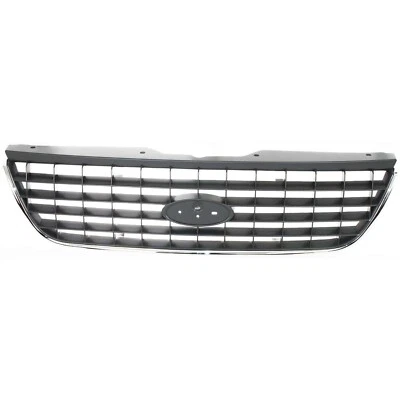 New Front Chrome Dark Gray Grille For 2002 Ford Explorer XLS XLT FO120396 Foto 1 de 4