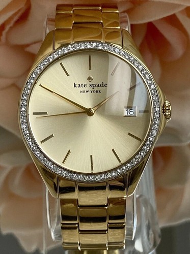 Orologio Kate Spade New York Seaport Grand Quarzo Cristallo Lunetta Accentata