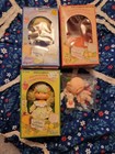 Strawberry Shortcake Vintage 3 Dolls W Pets And Boxs Huckleberry Sealed Box!